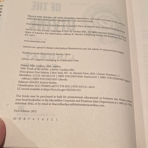 “Truth of the Divine,” Hardcover with Dust Jacket - Picture 4 of 4